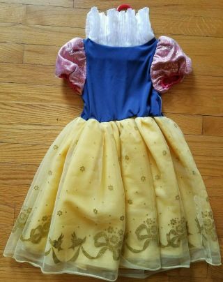 Disney Princess Snow White Dress Costume XXS 2/3 6