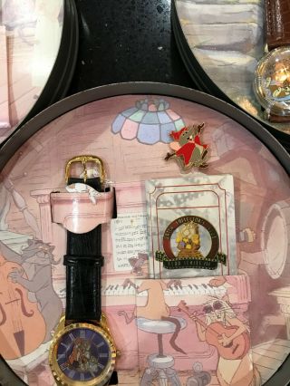 Rare Disney Aristocrats Limited Edition Watch Collectors Series Iii