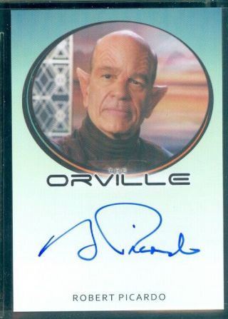 Orville Season 1 Robert Picardo As Ildis Kitan Autograph Card