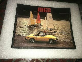 1978 Mgb 8 Page Color Advertising Brochure