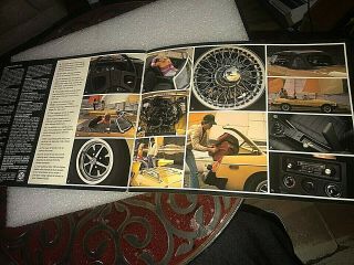 1978 MGB 8 PAGE COLOR ADVERTISING BROCHURE 4