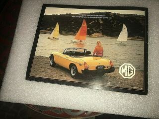 1978 MGB 8 PAGE COLOR ADVERTISING BROCHURE 5