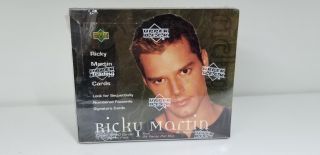 Ricky Martin Upper Deck Trading Card Box 1999 Unsealed