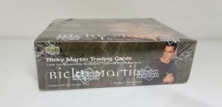 Ricky Martin Upper Deck Trading Card Box 1999 Unsealed 2