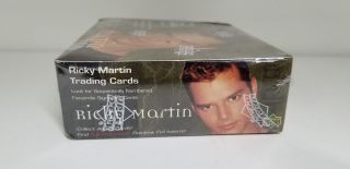 Ricky Martin Upper Deck Trading Card Box 1999 Unsealed 3