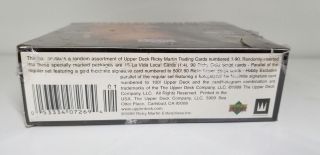 Ricky Martin Upper Deck Trading Card Box 1999 Unsealed 4