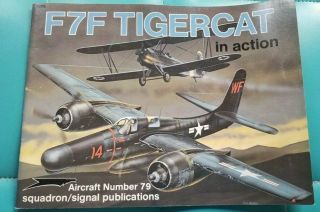 F7f Tigercat In Action Aircraft 79 Squadron/signal Publications Model Ref
