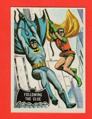 1966 Opc O Pee Chee Batman Black Bat 40 Set Break Very Rare Exmt