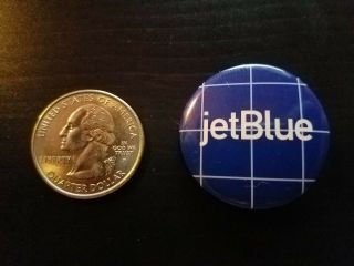 Jetblue Airways Us Airlines Logo Pin - Tail Pattern: Windowpane