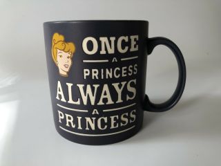 Disney Parks Cinderella Once A Princess Always A Princess Purple Coffee Mug