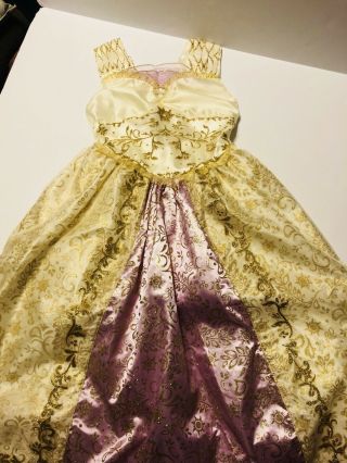 Disney Princess Dress Up Rapunzel Wedding Dress Size 7/8
