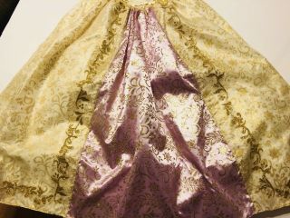 Disney Princess Dress up Rapunzel Wedding Dress Size 7/8 3
