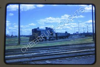 1970s? Color Photo Slide Np Northern Pacific 707 S2 Yard Action L27