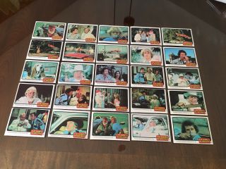1981 Donruss DUKES OF HAZZARD Series 2 Complete Set with STICKERS 3