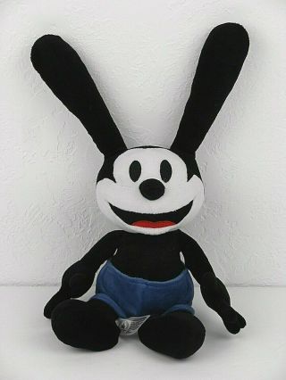 Disney Oswald The Lucky Rabbit 13 " Plush Stuffed Animal Park Exclusive