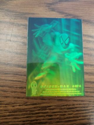 1994 Fleer Marvel Universe Series 5 3 - D Holograms Spider - Man Card 4of4