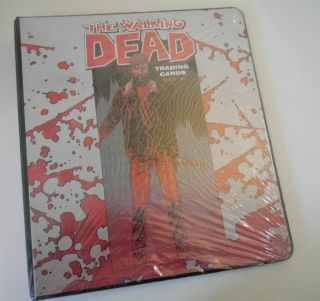 The Walking Dead Set 2 Ultra Rare Official Binder By Cryptozoic