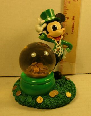 Disney Mickey Mouse Dressed As An Irish Man Figurine
