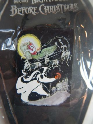 Nightmare Before Christmas Haunted Mansion Holiday Zero Portrait Pin