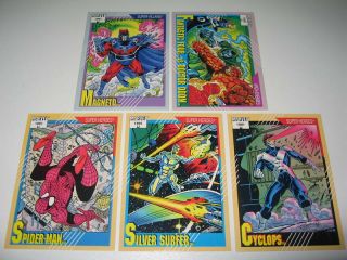 1991 Marvel Universe 5 - Card Cello Pack Promo Set =rare=