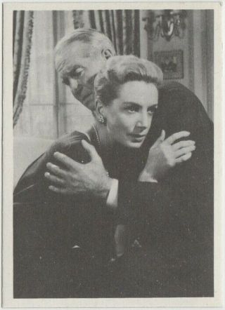 Deborah Kerr,  Maurice Chevalier 1959 Mgm Film Stars Trading Card - Italy 69 E2