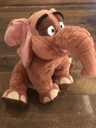Disney Store Exclusive Tarzan Tantor Stuffed Animal Toy Large Plush