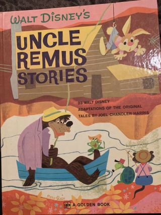 Uncle Remus Stories—walt Disney Hardcover From 1975