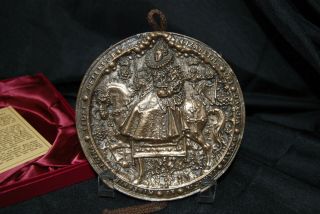 Vintage Queen Elizabeth I Regina Marcus Designs Plaque Great Seal Royalty Tudor
