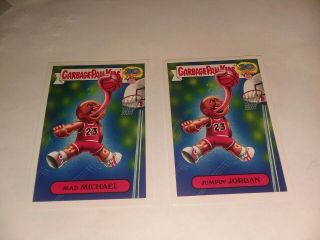 2015 Topps Garbage Pail Kids 30th Anniversary Mad Michael & Jumpin 
