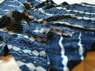 Soft Antique Handmade Bogolan Strip - Textile - Woven Mudcloth From Mali,  Dogon