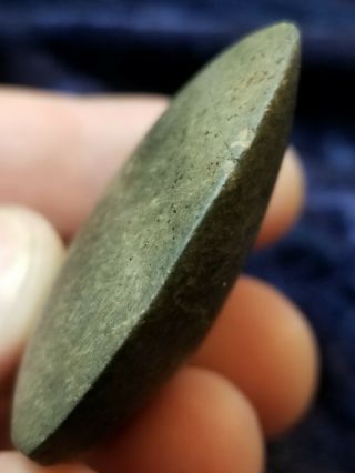 Indian Artifact Hardstone Adze Ohio Authentic Axe Celt Bannerstone Gorget