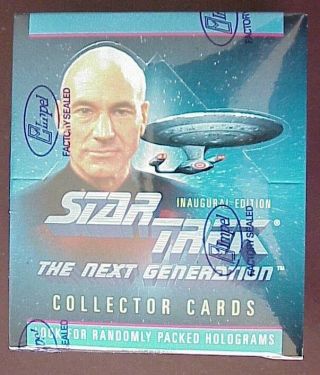 Star Trek: The Next Generation Collector Cards Inaugural Edition 360cards