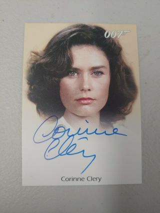 Corinne Clery Auto As Corinne Defour In The Movie Moonraker 007