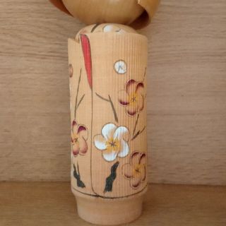 9.  7/8 inch 25cm Cute Kokeshi Wooden Doll by AOKI Ryoka Japanese kawaii 3