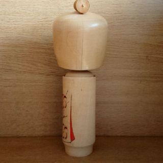 9.  7/8 inch 25cm Cute Kokeshi Wooden Doll by AOKI Ryoka Japanese kawaii 5