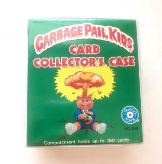 E Garbage Pail Kids Collectors Case Placo Toys 1986