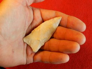 A Authentic Native American Indian artifact arrowheads Holland Projectile Point 6