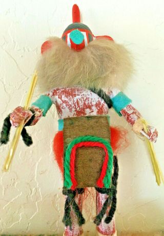 Vintage Hopi Kachina Doll Old Pawn Native American Indian Tribal Relic Dancer