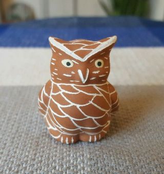 Acoma Hand Made Miniature Owl 