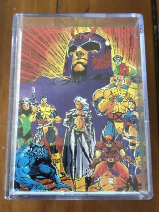 1991 Marvel X - Men Trading Cards Complete Base Set 1 - 90 Jim Lee Comic Images