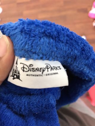 Disney Parks Mickey Mouse Baby Blanket Blue 100 Polyesters 62 