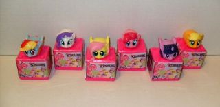 My Little Pony Fashems Stackems Series 1 Regular Set Of (6) Loose As Pictured