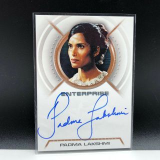 Star Trek Enterprise Autograph Card Signed Auto A22 Padma Lakshivii Kaitaama Sp
