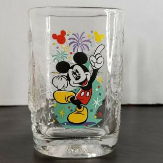 Disney ' s Mickey 2000 Complete Millenium Glass Set from McDonald ' s 3
