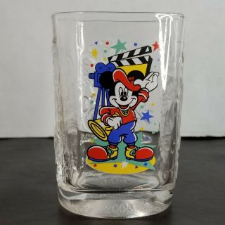 Disney ' s Mickey 2000 Complete Millenium Glass Set from McDonald ' s 4