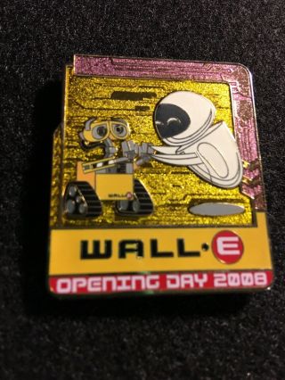 Disney Pin Cast Member Exclusive Wall E Opening Day 2008 Eve Pixar