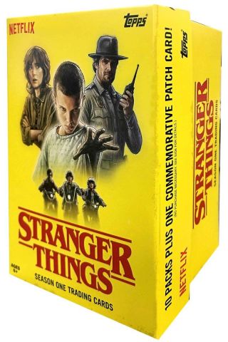 2018 Blaster Box Stranger Things Trading Card Blaster Box [10 Packs]