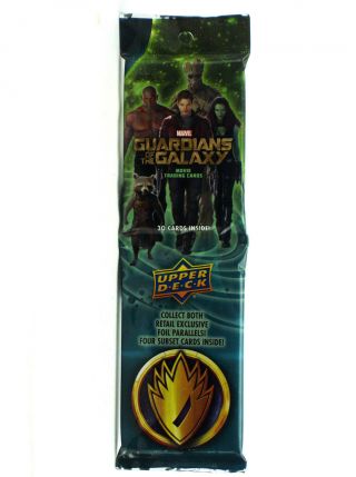 2014 Upper Deck Guardians Of The Galaxy Trading Cards 30 - Card Jumbo Rack Pack