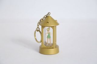 Disney Tinkerbell In Lantern Light Up Keychain Key Chain