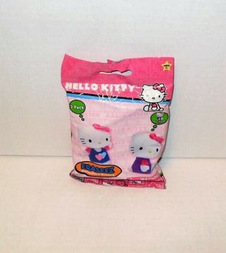 Hello Kitty Eraseez Collectible Erasers Single Pack 2 Per